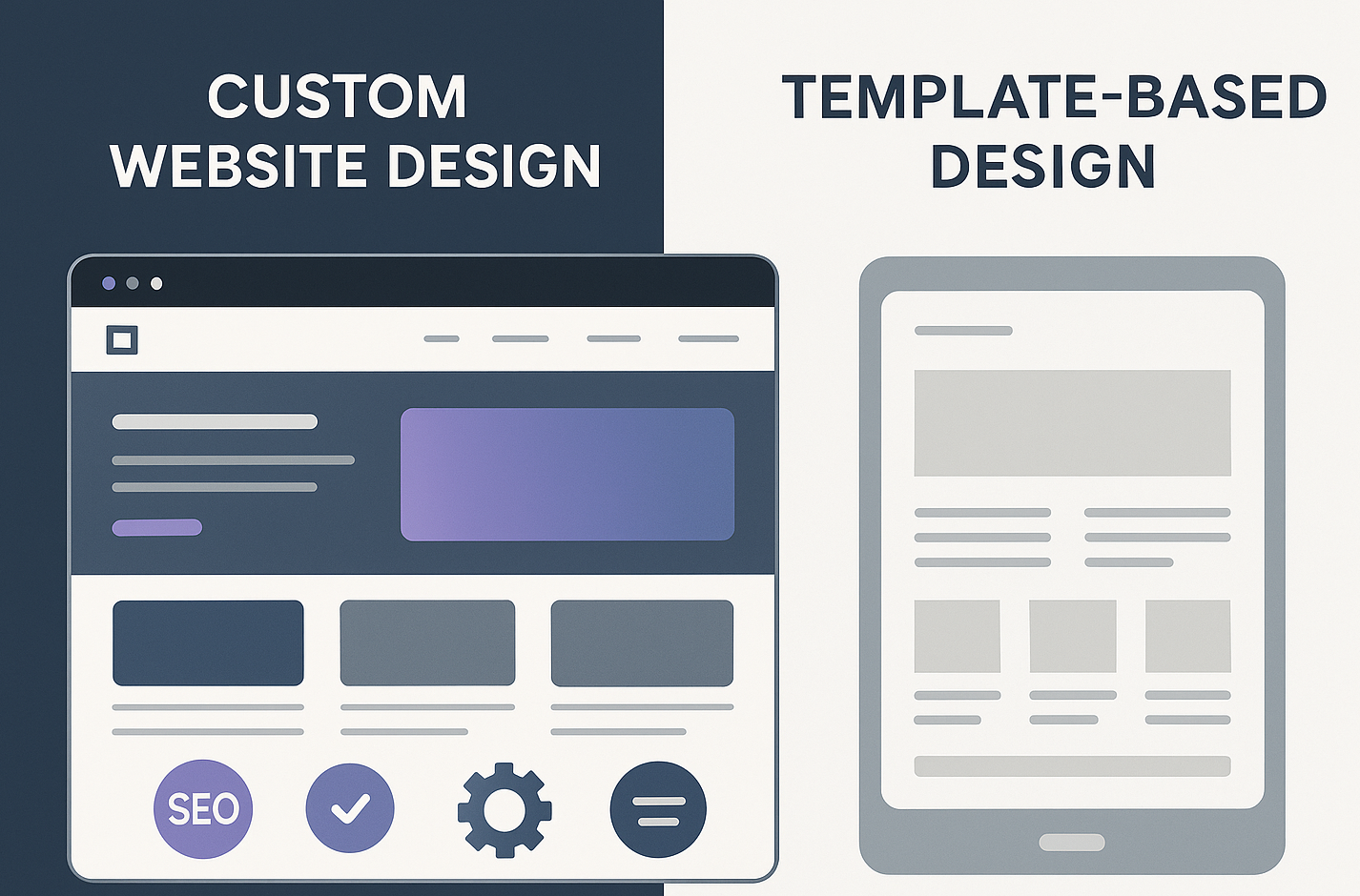 custom website design